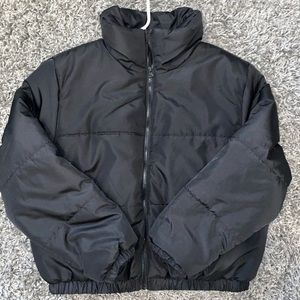 Wild & Fable Black Puffer Coat